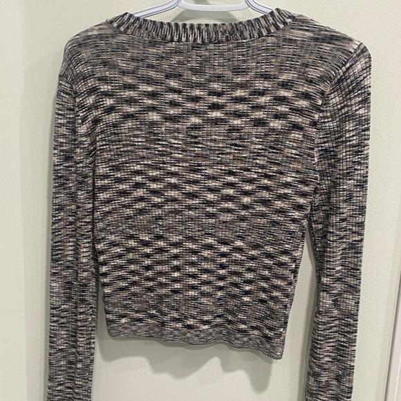 (2) Dynamite Striped Knit Sweater - Picture 5 of 5